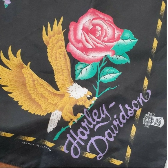 COPY - Vtg Harley Davidson Bandana - Picture 2 of 6